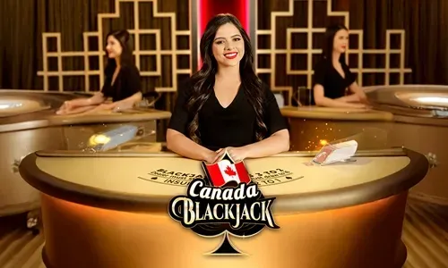 Baccarat table with cards